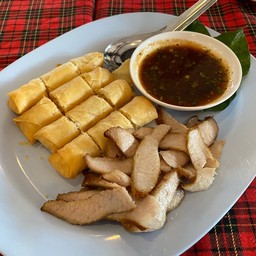 หมูย่างข้าวเหนียวทอด