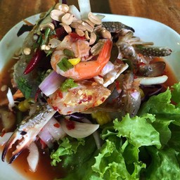 ตำปูม้าสด