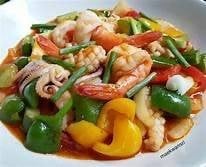 ทะเลผัดไข่เค็ม