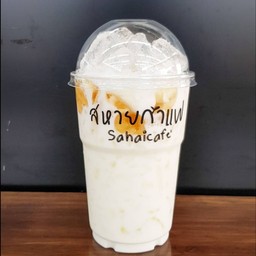 นม คาราเมล-เย็น