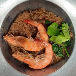 กุ้งสด วุ้นเส้นเข้มข้น อร่อยจริงค่ะ