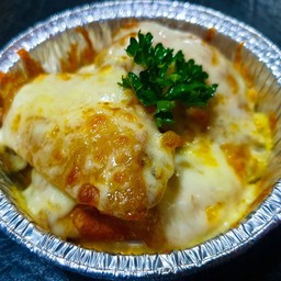 ปีกไก่BBQอบชีส