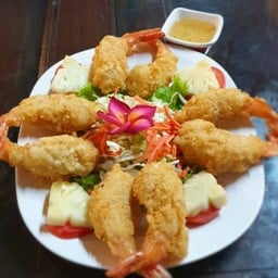 กุ้งชุบแป้งทอด