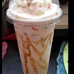นมสดปีโป้คาราเมลปั่น