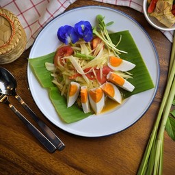 ตำส้มไข่เค็ม