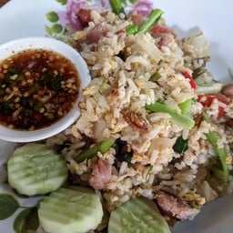 กระเพราไก่ฉีก หนองปลิง