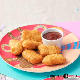 Kids Menu Chicken Nugget and Chips