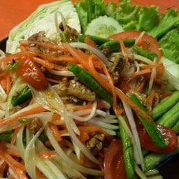 ส้มตำปลากรอบ