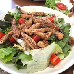 สลัดอกไก่ย่าง