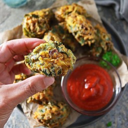 Spinach Pakora Vegan