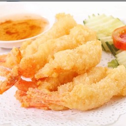 กุ้งชุบแป้งทอด