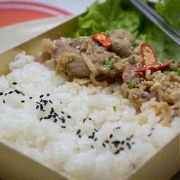 ข้าวหมูพลูโกกิ