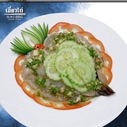 กุ้งแช่น้ำปลา