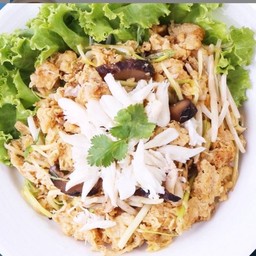 กระเพาะปลาผัดแห้ง (L)