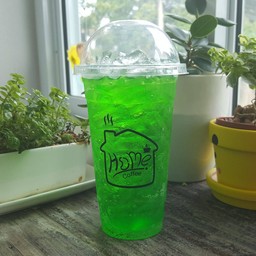 กรีนมะนาวโซดา