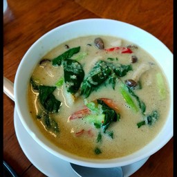 แกงเขียวหวานกุ้ง