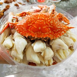 ปูม้าแกะ ไซส์ใหญ่ ขนาด 1 กก. ชั่งก่อนแกะ