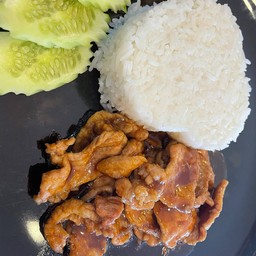 ข้าวหมูหวาน