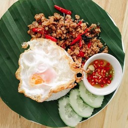 IFกระเพราห่อ&น้ำดูใบ