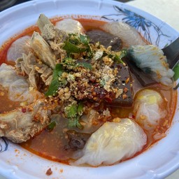 ก๋วยเตี๋ยวปากหม้อ น้ำต้มยำ ธรรมดา (5ตัว)