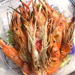 กุ้งแม่น้ำเผาbyน้องฟาร์มเฮ้าส์