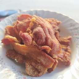 ข้าวเหนียวไก่ทอด หมูทอด