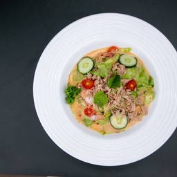 ยำสลัดทูน่า(กระป๋อง)