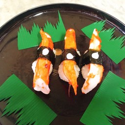 ข้าวปั้นหน้าก้ามปูอลาสก้า