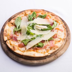 Parma Ham and Rocket Salad Pizza