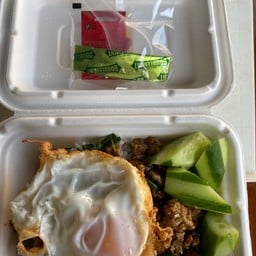 ข้าวกระเพราหมูสับ