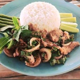 คอหมูย่าง