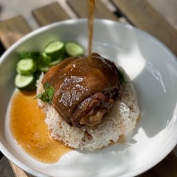 ข้าวไก่อบซีอิ๊ว
