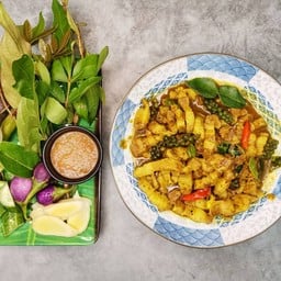 แกงคั่วพริกหมูสามชั้น