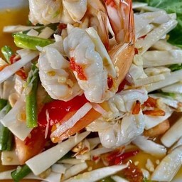 กุ้ง ลวก