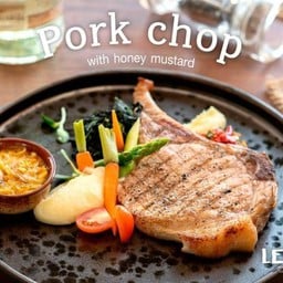 พอร์คชอปรมควัน