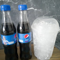 ดับเบิ้ลเป็ปซี่โอ่ง2ขวด+1น้ำแข็ง