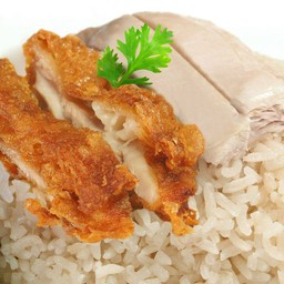 ข้าวมันไก่รวม ต้ม-ทอด