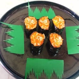 ข้าวห่อสาหร่ายหอยเชลล์กิมจิ