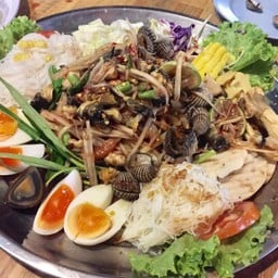 ตำถาดหอยแครง