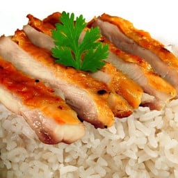 ข้าวมันไก่ย่างพิเศษ