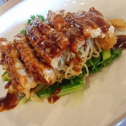 บะหมี่ไก่เกาหลี