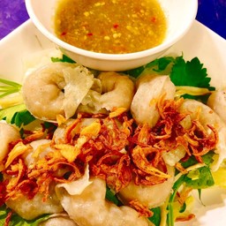 เกี๊ยวปลา ลวกจิ้ม (พิเศษ)