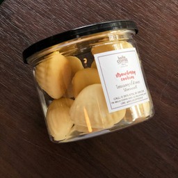 คุกกี้เปลือกหอยไส้สตรอเบอร์รี่