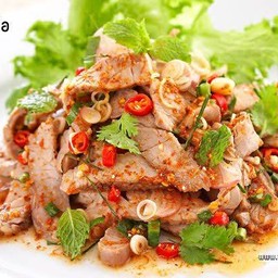 พล่าเนื้อ-สุก