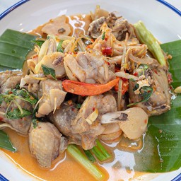 ไก่รวนปลาร้า