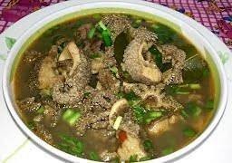 ต้มขมเครื่องในเนื้อ