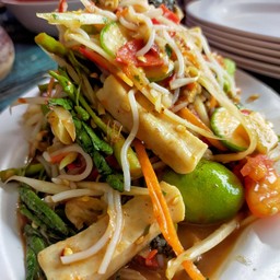 ตำป่า (แบบตำปู)