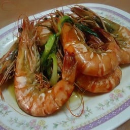 กุ้งแชบ๊วย อบเกลือ