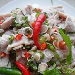 พล่าหมูสุก