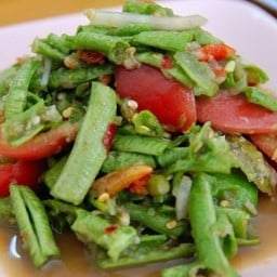 ตำถั่วฝักยาว